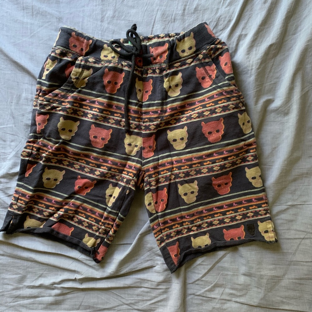 Navy Sweat Shorts